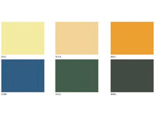 single color rubber floor