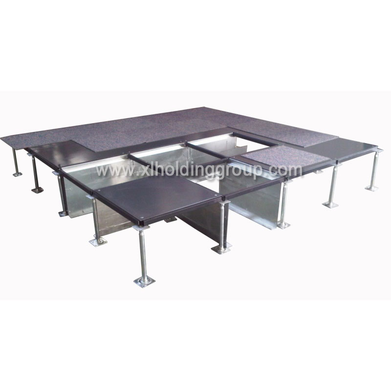 Bolted Stringer steel raised floor system